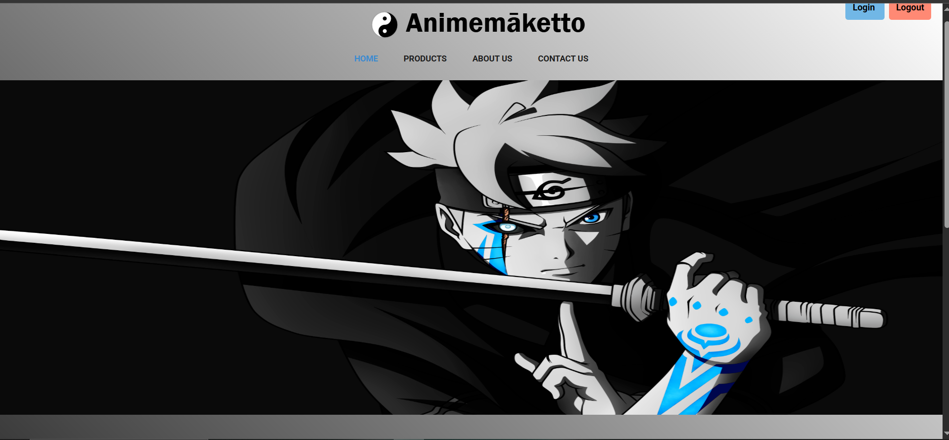 Animemāketto - Anime Merchandise E-commerce Website